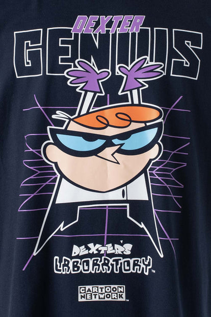 CAMISETA DE DEXTER’S AZUL MANGA CORTA PARA HOMBRE
