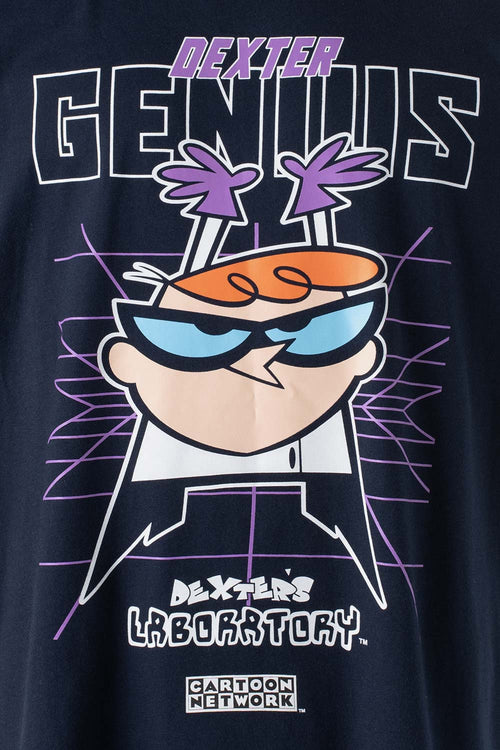 CAMISETA DE DEXTER’S AZUL MANGA CORTA PARA HOMBRE
