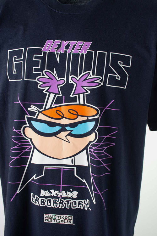 CAMISETA DE DEXTER’S AZUL MANGA CORTA PARA HOMBRE