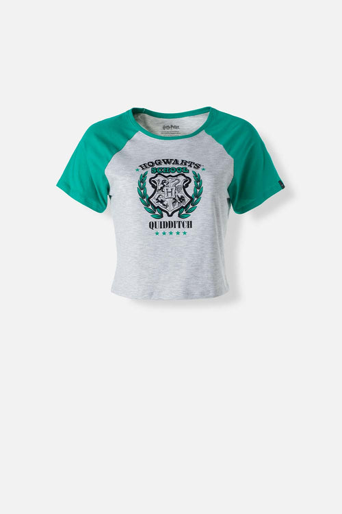 CAMISETA DE HARRY POTTER CROP TOP PARA MUJER