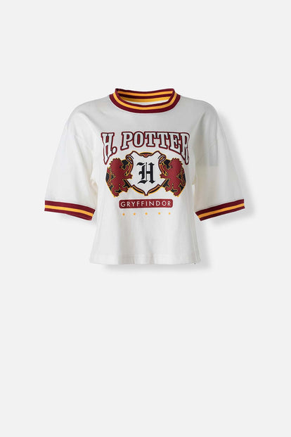 CAMISETA DE HARRY POTTER BOXY FIT PARA MUJER