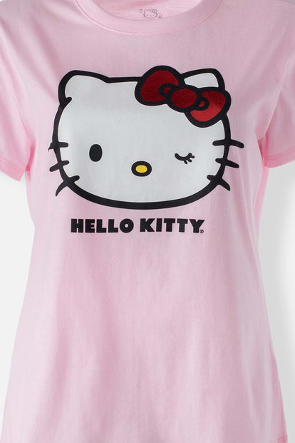 CAMISETA DE HELLO KITTY SLIM FIT PARA MUJER