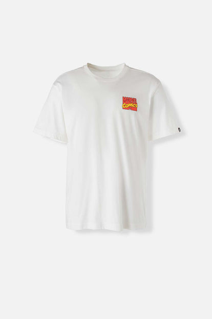 CAMISETA DE MARVEL MANGA CORTA MARFIL PARA HOMBRE