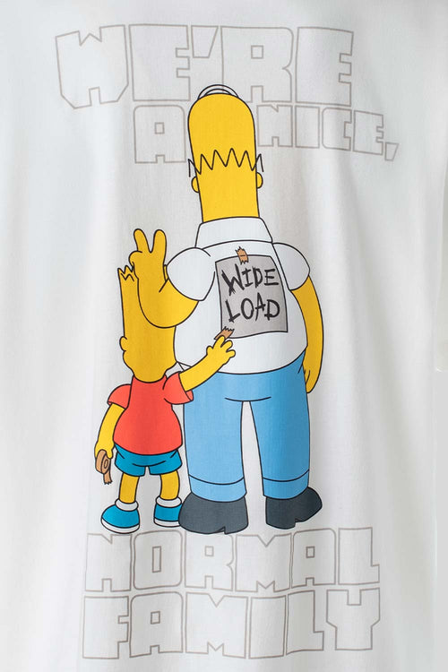 CAMISETA DE LOS SIMPSON REGULAR FIT PARA HOMBRE