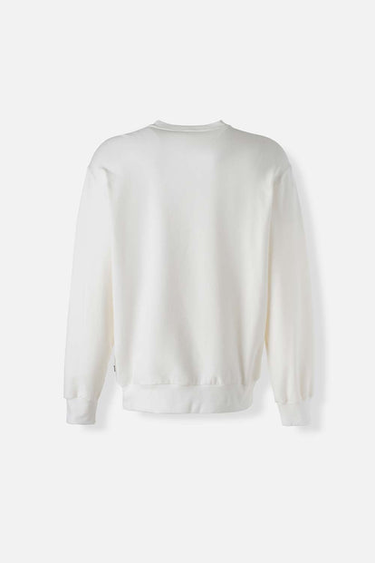  BUZO DE MARVEL CUELLO REDONDO MARFIL PARA HOMBRE