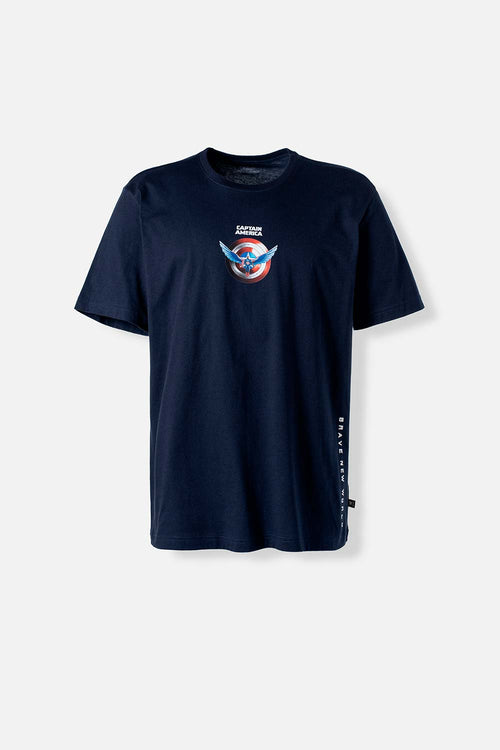 CAMISETA DEL CAPITÁN AMÉRICA REGULAR FIT PARA HOMBRE