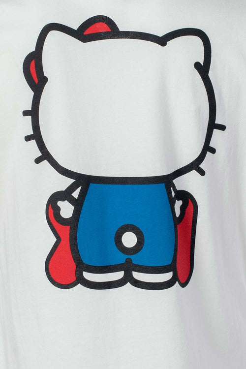 Card slide image -  CAMISETA DE HELLO KITTY MANGA CORTA MARFIL PARA MUJER