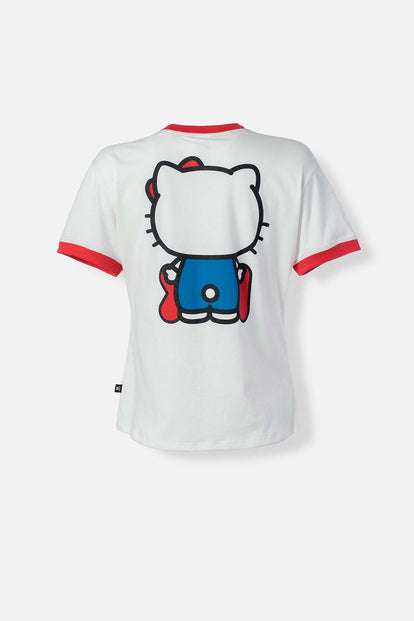 CAMISETA DE HELLO KITTY SLIM FIT PARA MUJER