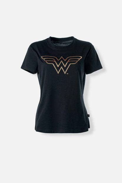 CAMISETA DE WONDER WOMAN SLIM FIT PARA MUJER
