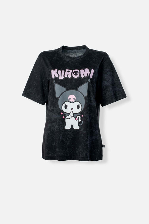 CAMISETA DE MY MELODY & KUROMI REGULAR FIT PARA MUJER