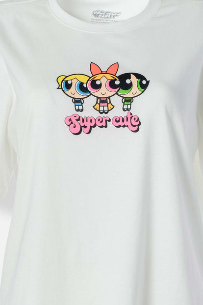 CAMISETA DE LAS CHICAS SUPERPODEROSAS REGULAR FIT PARA MUJER