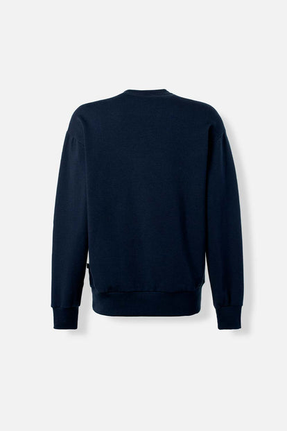 BUZO DE STITCH AZUL OSCURO DE DISEÑO CERRADO PARA MUJER