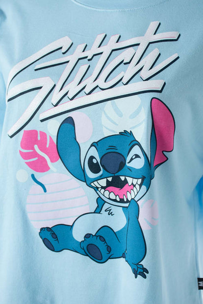 CAMISETA DE STITCH BOXY FIT PARA MUJER