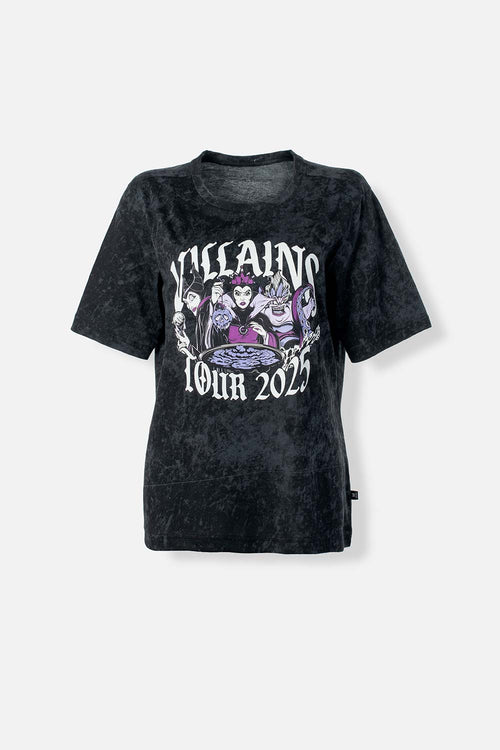 CAMISETA VILLANAS DISNEY REGULAR FIT PARA MUJER