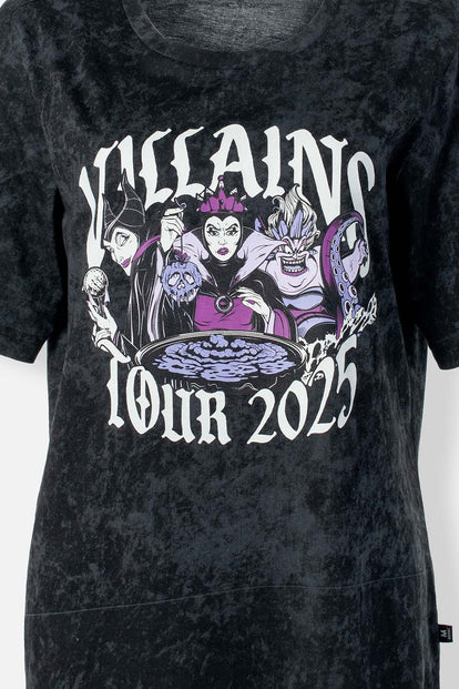 CAMISETA VILLANAS DISNEY REGULAR FIT PARA MUJER