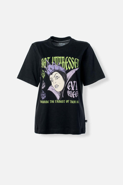CAMISETA VILLANAS DISNEY REGULAR FIT PARA MUJER
