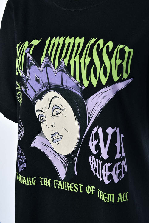 Card slide image -  CAMISETA VILLANAS DISNEY NEGRA ESTAMPADA PARA MUJER