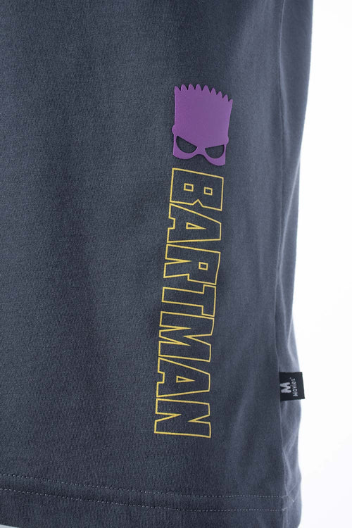 Card slide image -  CAMISETA DE LOS SIMPSON MANGA CORTA GRIS GRAFITO PARA HOMBRE