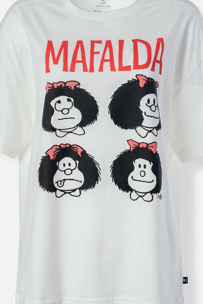 CAMISETA MUJER EXTERIOR MAFALDA