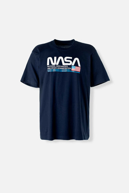 CAMISETA DE LA NASA REGULAR FIT PARA HOMBRE