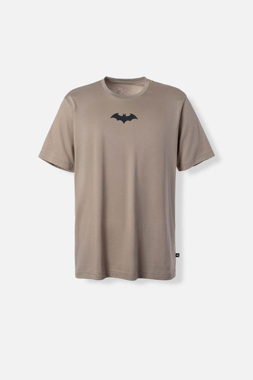 Card slide image -  CAMISETA DE BATMAN GRIS TAUPE MANGA CORTA PARA HOMBRE