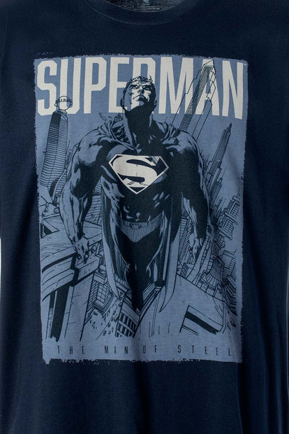 CAMISETA DE SUPERMAN REGULAR FIT PARA HOMBRE