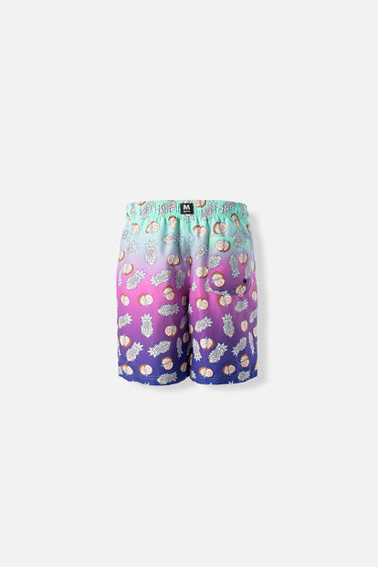 PANTALONETA DE BAÑO DE RICK Y MORTY MULTICOLOR PARA HOMBRE