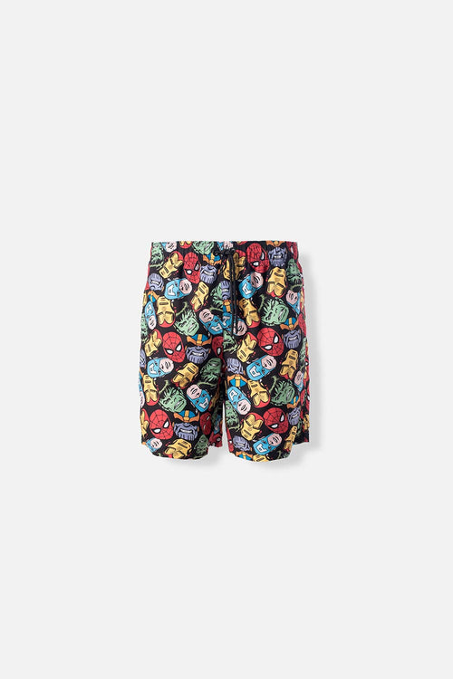 Card slide image -  PANTALONETA DE BAÑO DE MARVEL MULTICOLOR PARA HOMBRE