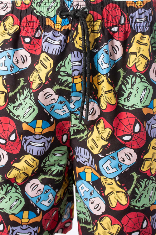 Card slide image -  PANTALONETA DE BAÑO DE MARVEL MULTICOLOR PARA HOMBRE