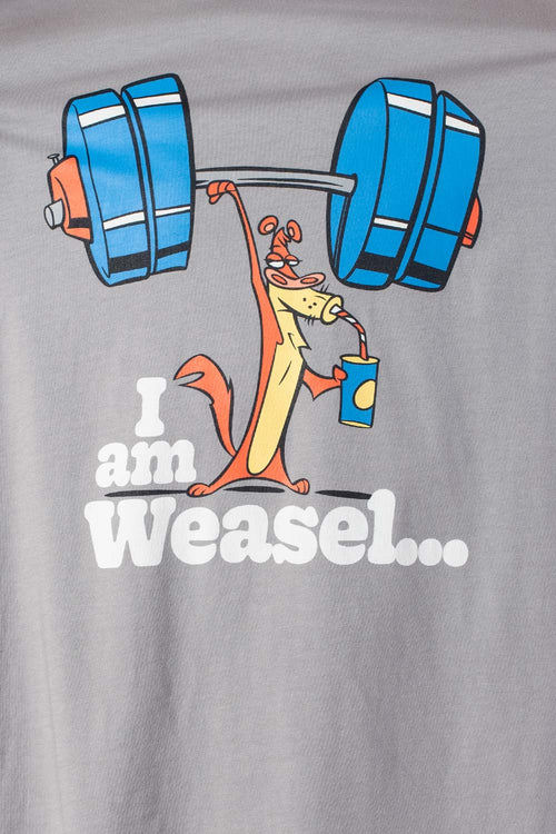Card slide image -  CAMISETA DE SOY LA COMADREJA GRIS MANGA CORTA PARA HOMBRE