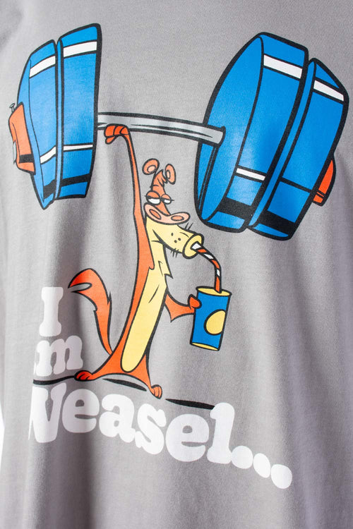 Card slide image -  CAMISETA DE SOY LA COMADREJA GRIS MANGA CORTA PARA HOMBRE