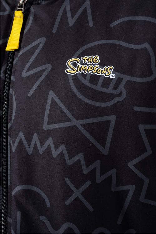 Card slide image -  CHAQUETA DE LOS SIMPSON REGULAR FIT NEGRA PARA HOMBRE