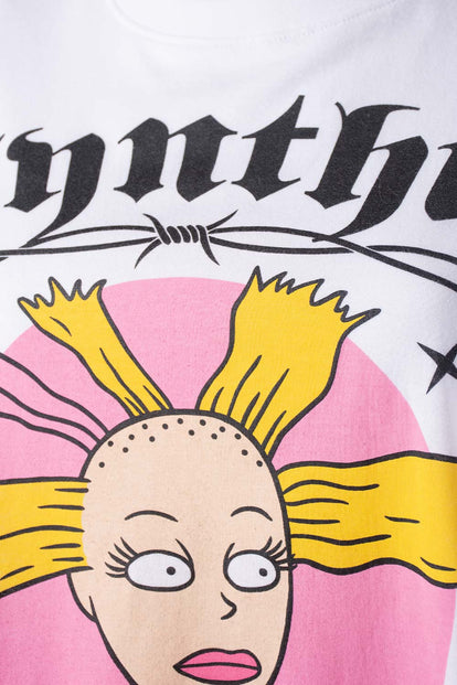 CAMISETA DE CYNTHIA OVERSIZED FIT PARA MUJER