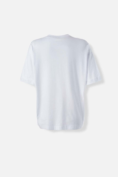 Card slide image -  CAMISETA DE CYNTHIA MANGA CORTA OVERSIZE BLANCA PARA MUJER