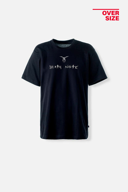 CAMISETA DE DEATH NOTE OVERSIZED FIT DE HOMBRE
