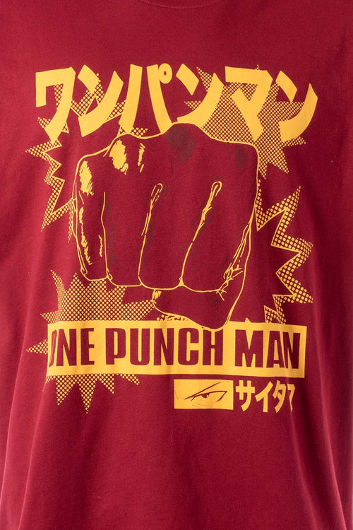 CAMISETA DE ONE PUNCH MAN RELAX FIT PARA HOMBRE