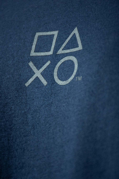 CAMISETA DE PLAY STATION OVERSIZED FIT PARA HOMBRE