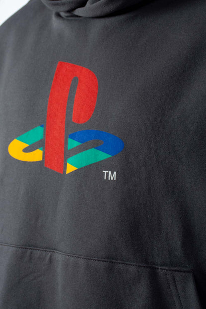 BUZO DE PLAY STATION CERRADO GRIS PARA HOMBRE