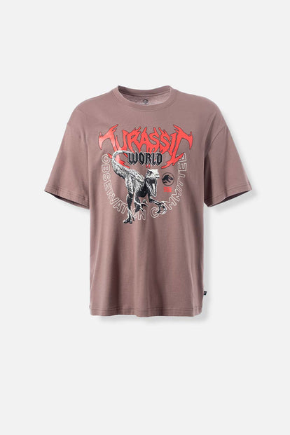 CAMISETA DE JURASSIC WORLD RELAX FIT PARA HOMBRE