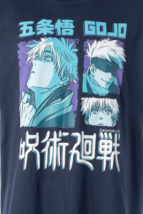 CAMISETA DE JUJUTSU KAISEN RELAX FIT PARA HOMBRE