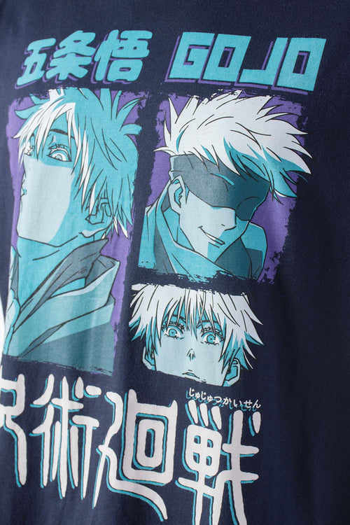 CAMISETA DE JUJUTSU KAISEN RELAX FIT PARA HOMBRE