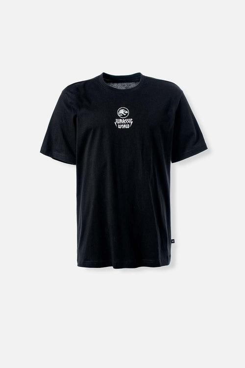 Card slide image -  CAMISETA DE JURASSIC WORLD NEGRA CON ESTAMPADO EN POSTERIOR PARA HOMBRE
