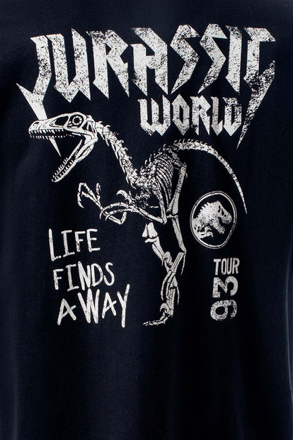 CAMISETA DE JURASSIC WORLD RELAX FIT PARA HOMBRE