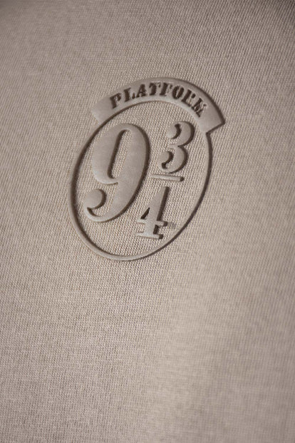 CAMISETA DE HARRY POTTER MANGA CORTA COLOR TAUPE PARA HOMBRE