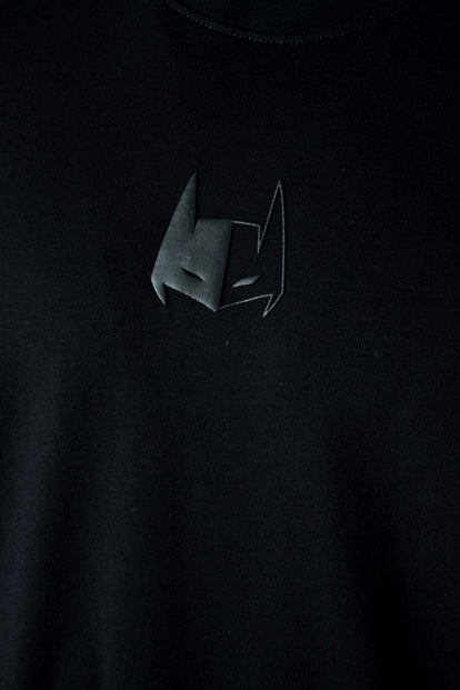  CAMISETA DE BATMAN MANGA CORTA NEGRA PARA HOMBRE
