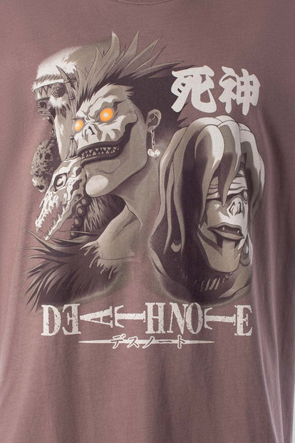 CAMISETA DE DEATH NOTE REGULAR FIT PARA HOMBRE