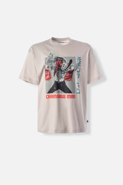 CAMISETA HOMBRE RELAX FIT CHAINSAW MAN