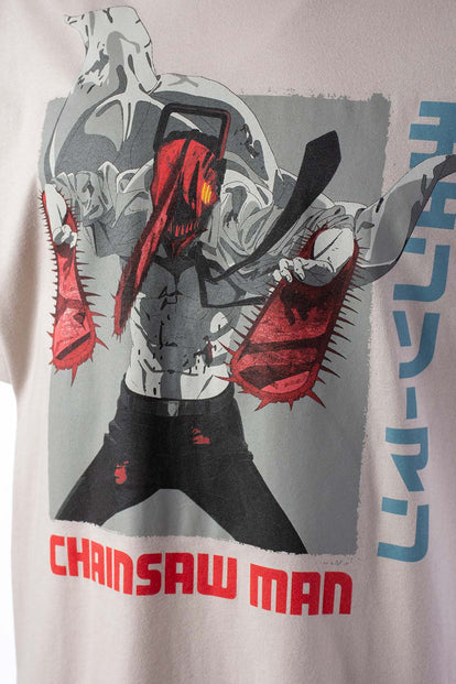 CAMISETA HOMBRE RELAX FIT CHAINSAW MAN