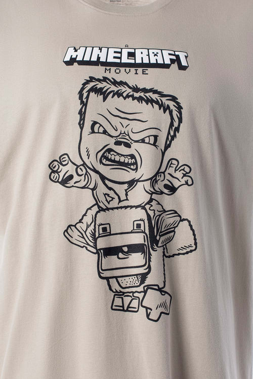 CAMISETA DE MINECRAFT REGULAR FIT PARA HOMBRE