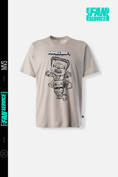 CAMISETA DE MINECRAFT REGULAR FIT PARA HOMBRE